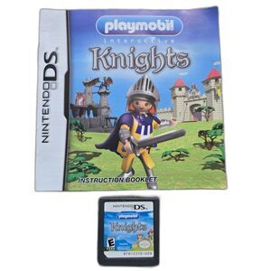 Playmobil Knights Nintendo DS (Cartridge and Manual Only) Tested